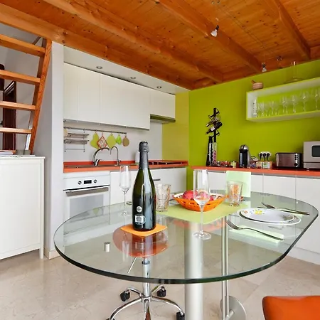 Apartmán Atico Sunset Loft Terraza Y Piscina Puerto de la Cruz (Tenerife)