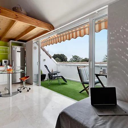 Apartmán Atico Sunset Loft Terraza Y Piscina