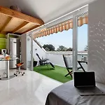 شقة Atico Sunset Loft Terraza Y Piscina