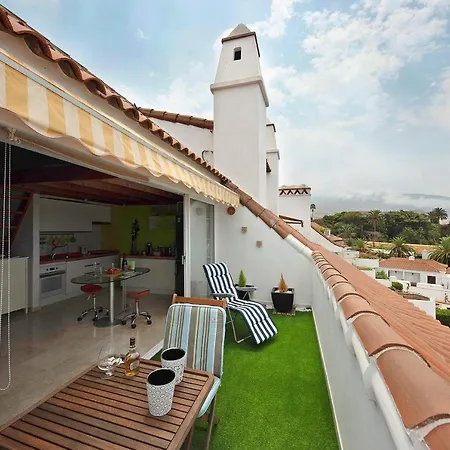 شقة Atico Sunset Loft Terraza Y Piscina